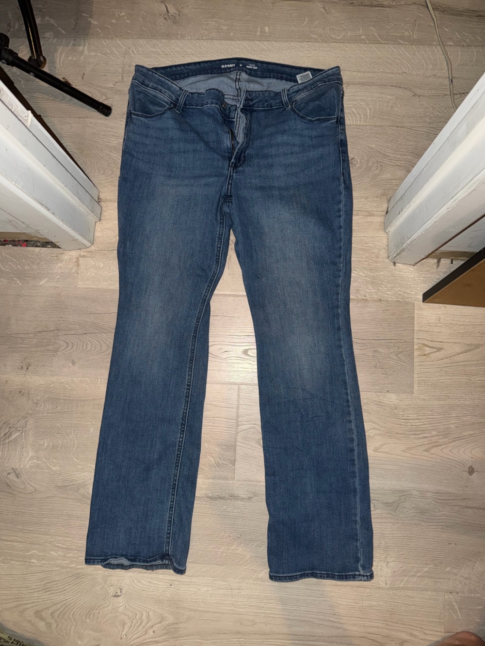 Old Navy Women's Dark Blue Bootcut Jeans